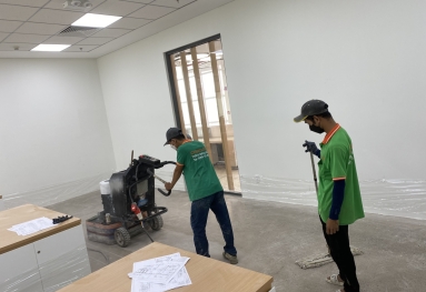 Thi Công Mài Đánh Bóng Nền, Sàn Bê Tông